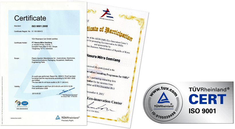 Hasura ISO Certificate